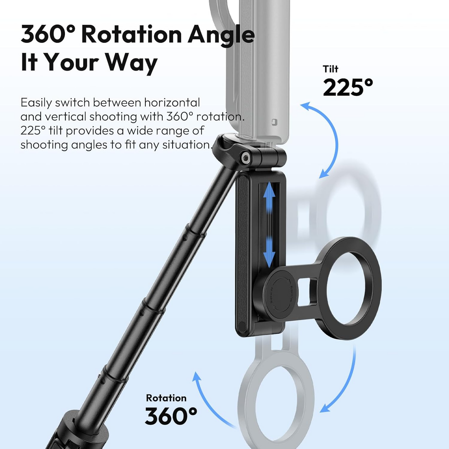 Kliksy™ 4-in-1 Magnetic Camera Holder