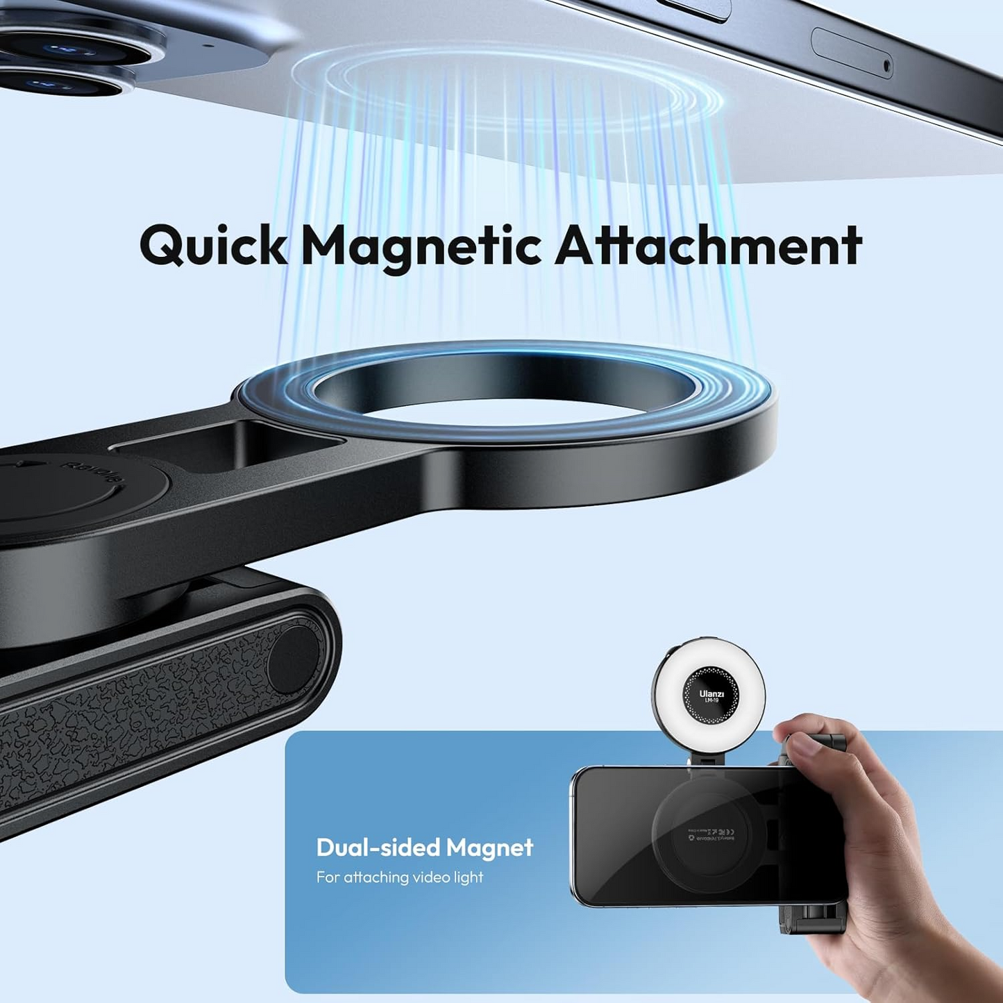 Kliksy™ 4-in-1 Magnetic Camera Holder